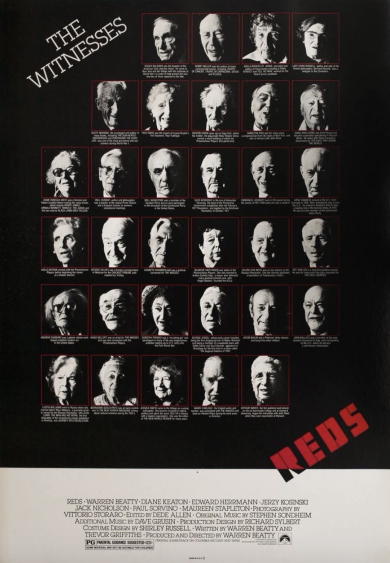 Poster for 'Reds'