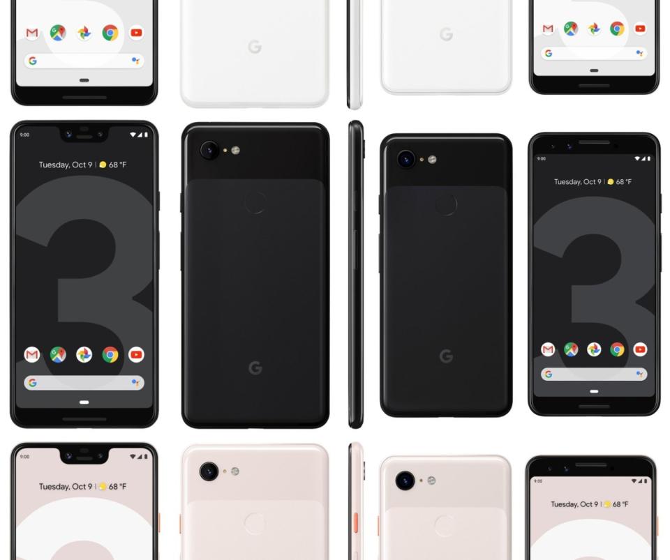 Ahead of Google's Pixel 3 event tomorrow, the larger variant of its phone