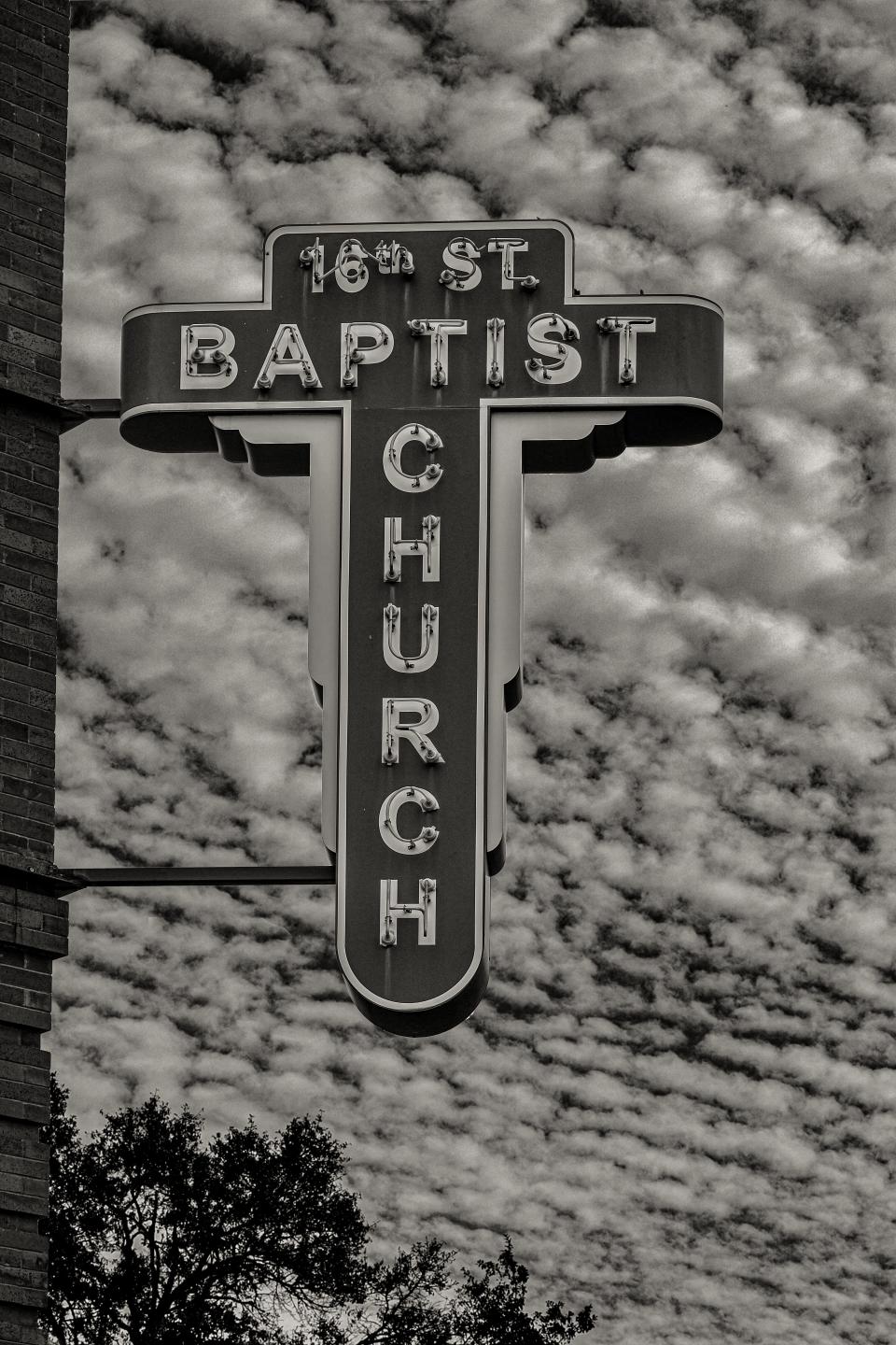 '16th Street Baptist Sign' by Kyunnie Shuman