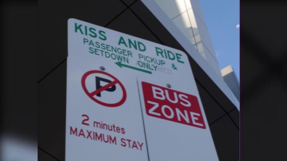 國外有些國家也會用「Kiss and ride」來解釋臨停區。（圖／翻攝自路上觀察學院臉書）