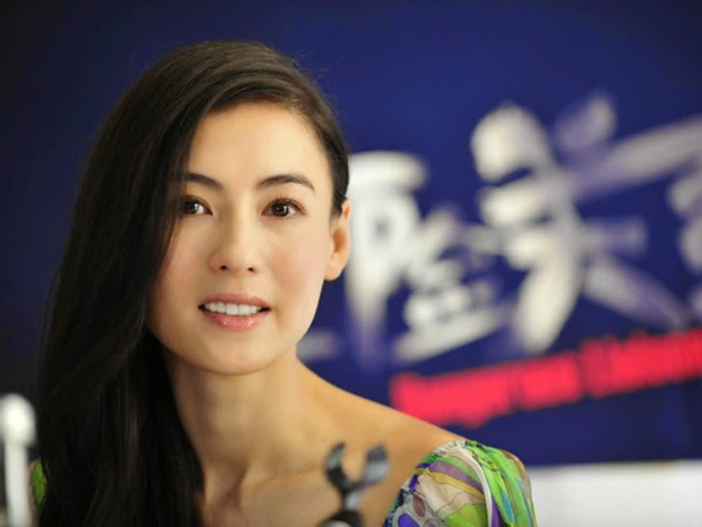 Actress Cecilia Cheung has recently given birth to a baby boy.