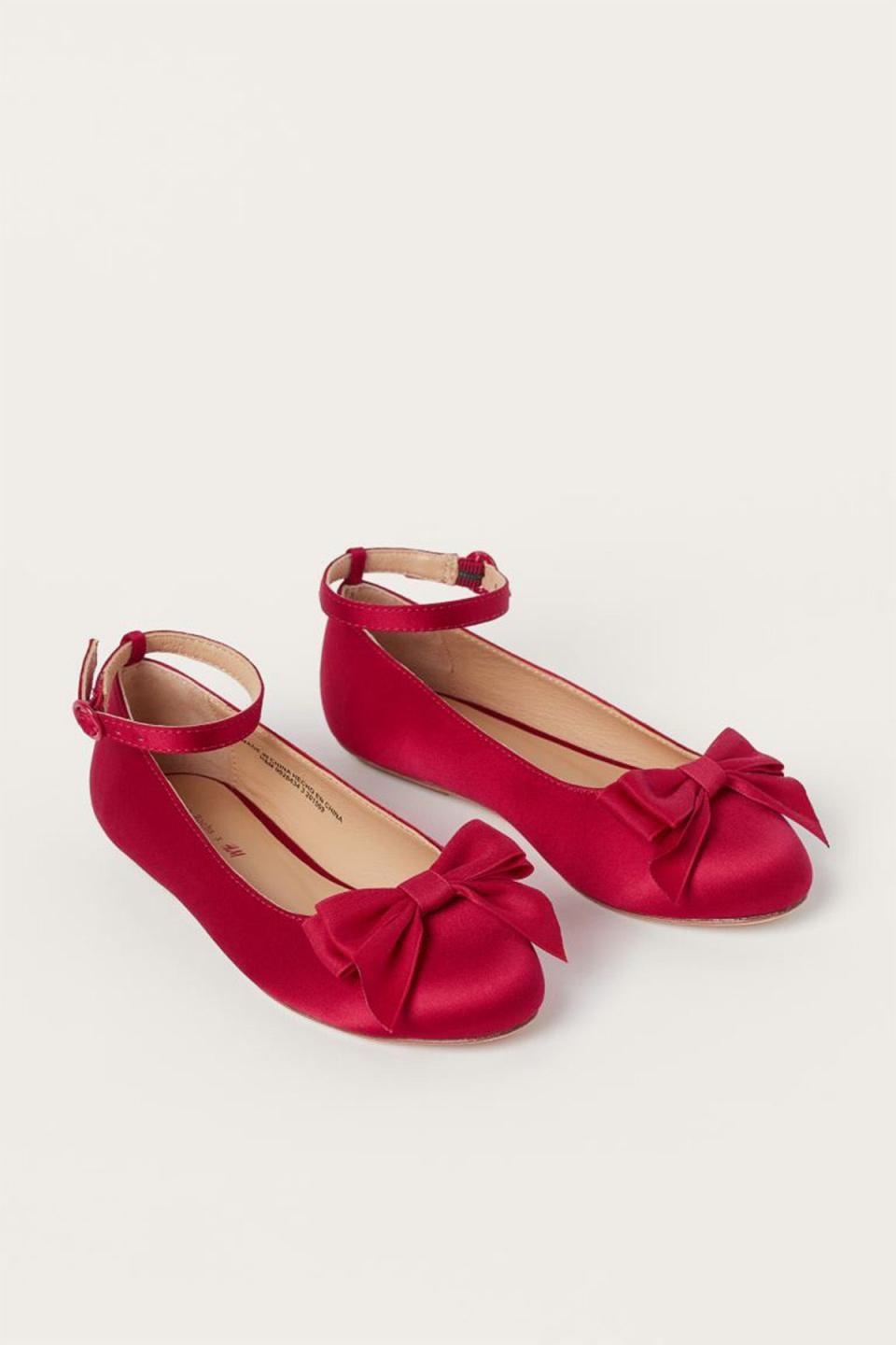 14) Kids Silk-Blend Ballet Flats