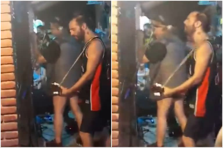 Pity Álvarez se mostró públicamente tras la prisión domiciliaria (Foto: Captura de video)