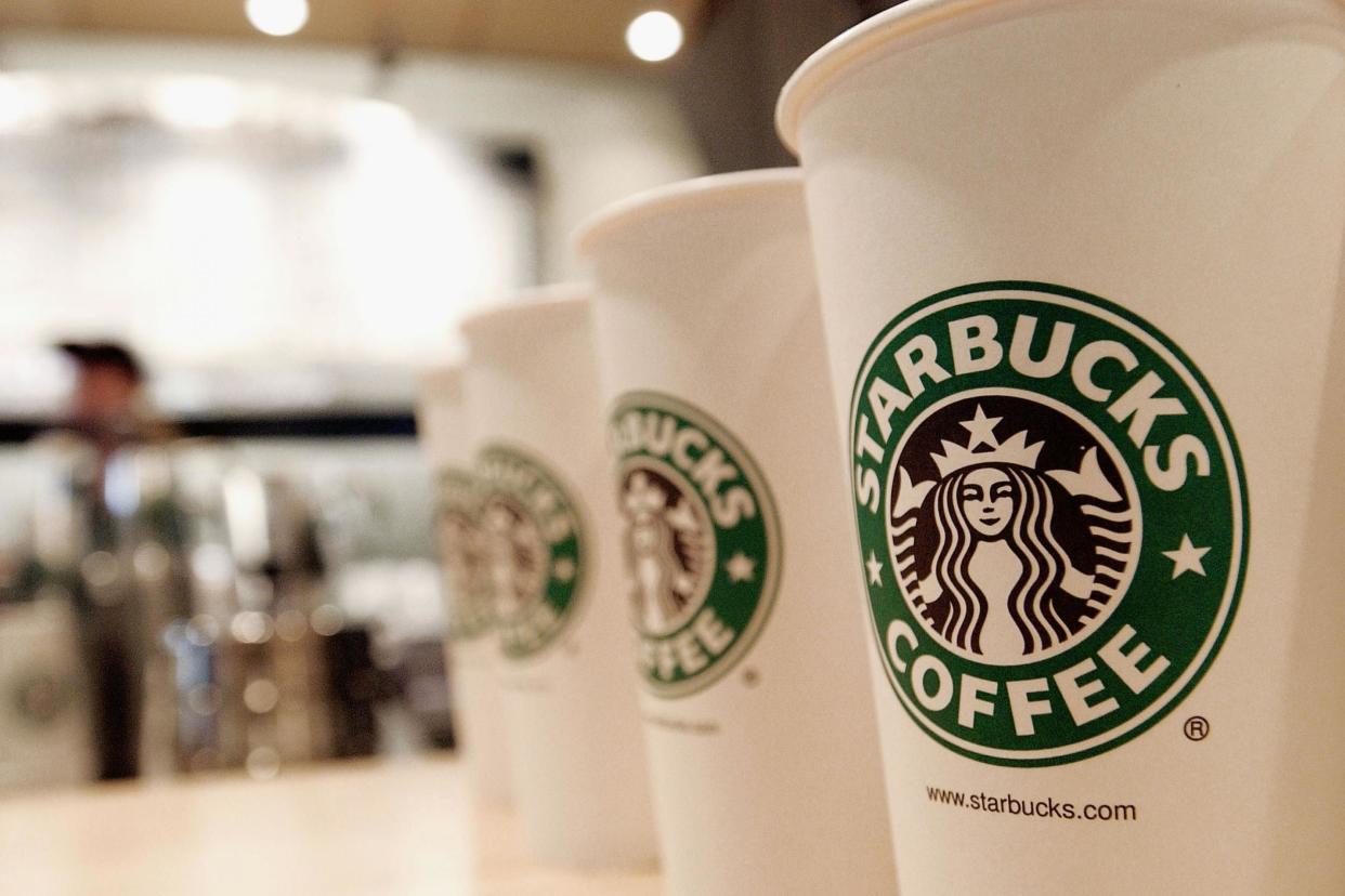 Bucking the trend | England players have access to a Starbucks cafe inside the Hilton hotel