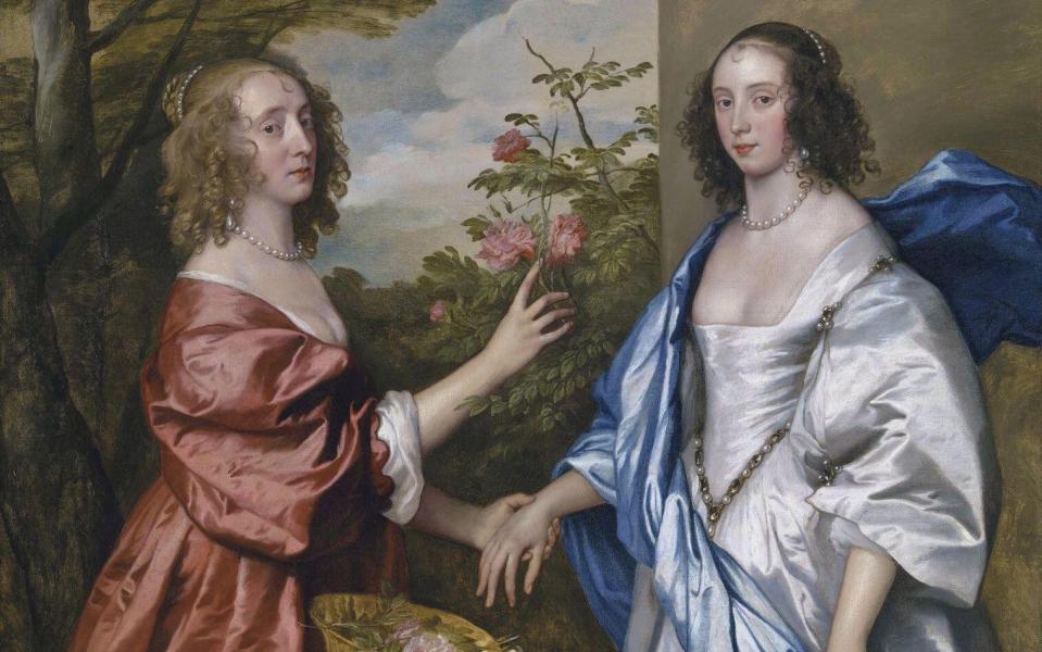 The painting at the heart of the dispute, The Cheeke Sisters by Anthony van Dyck
