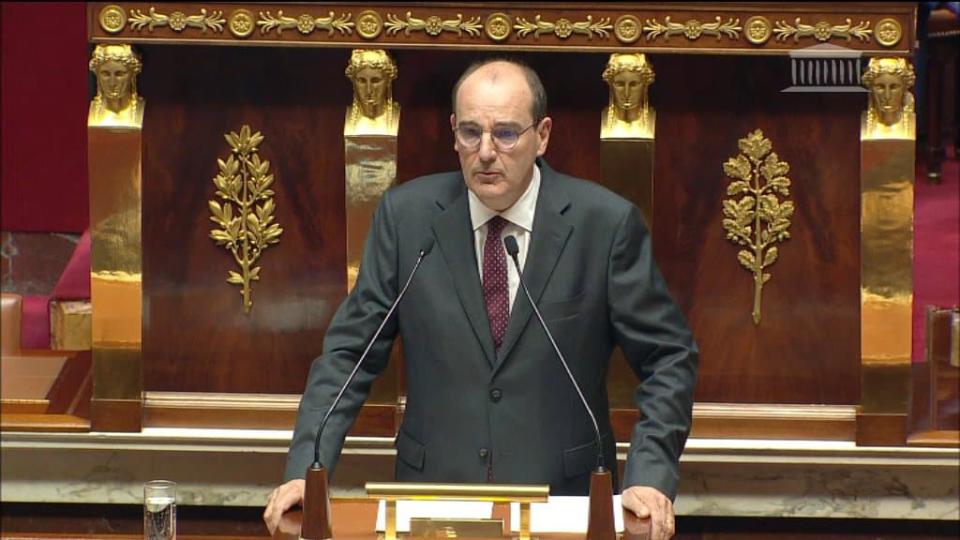 Jean Castex le 15 juillet 2020 à l'Assemblée nationale  - BFMTV