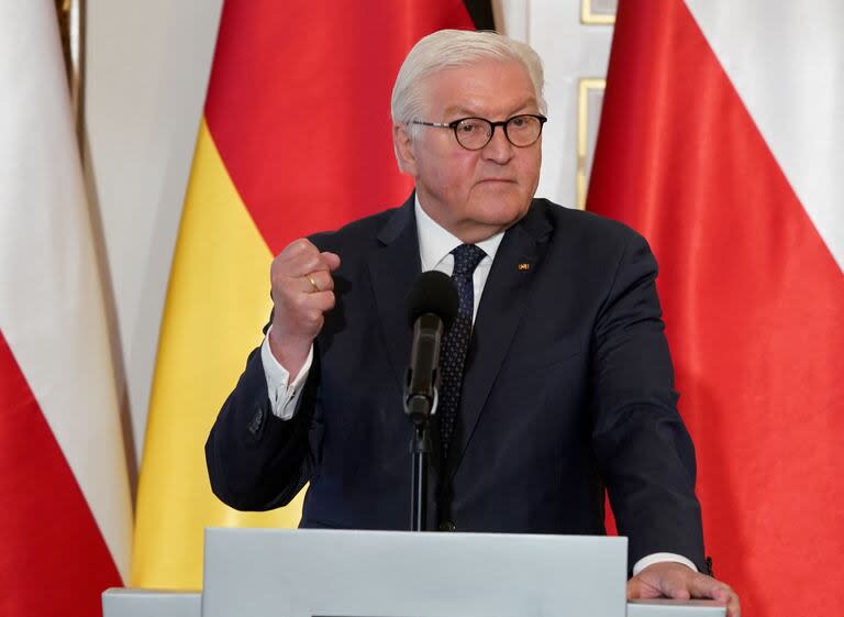 El presidente alemán, Frank-Walter Steinmeier 