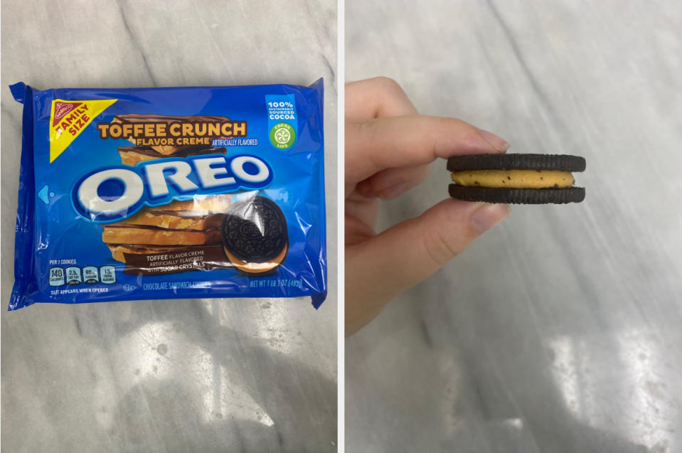 Toffee Crunch Oreos