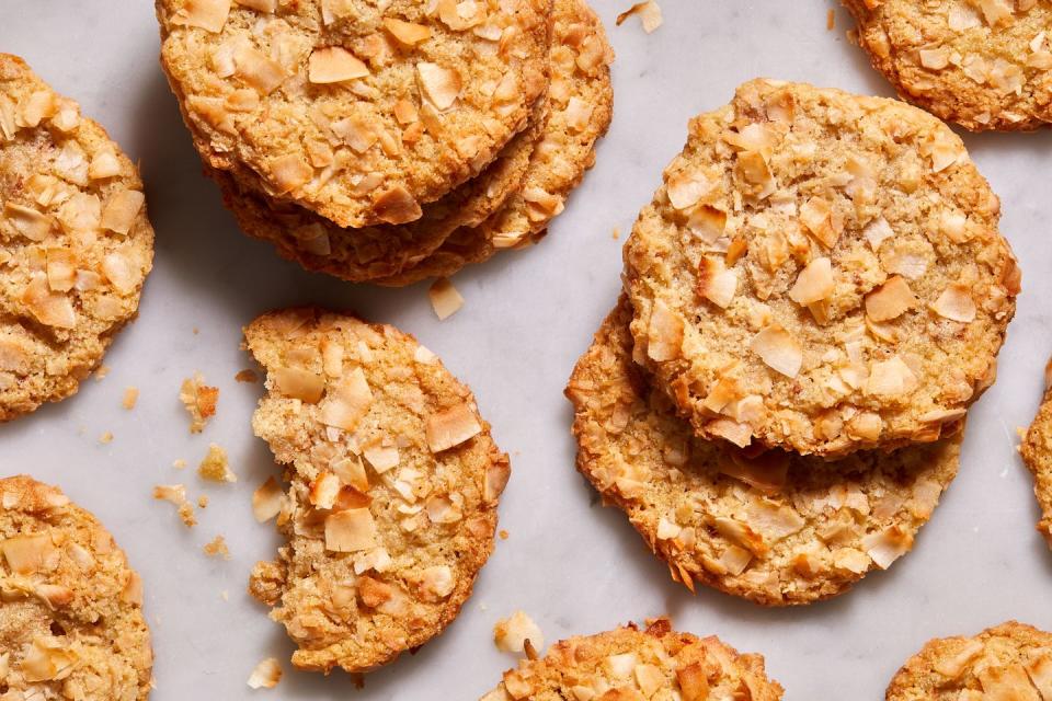 gluten free almond flour coconut cookies