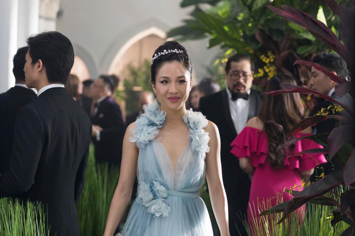 Constance Wu appears in a scene from the film "Crazy Rich Asians."