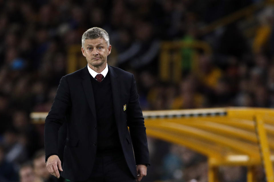 Ole Gunnar Solskjaer still has his job with Manchester United despite troublesome results, as do several bosses at other big clubs. (AP)