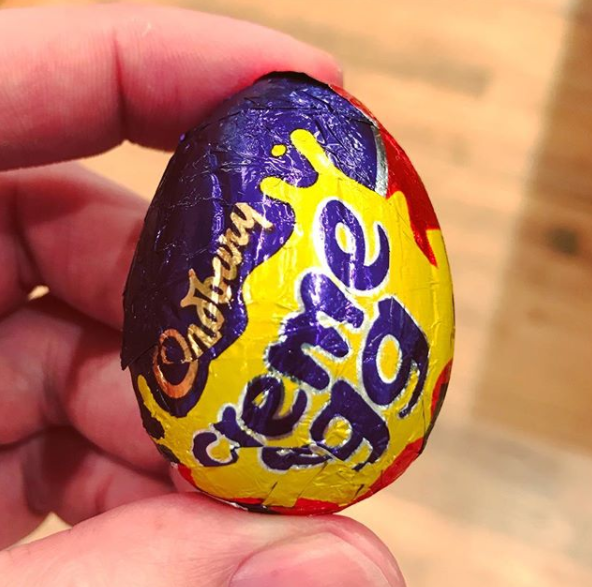 Simple but effective: look at the ingredients list which will say white chocolate. Photo: Instagram/adamgray74