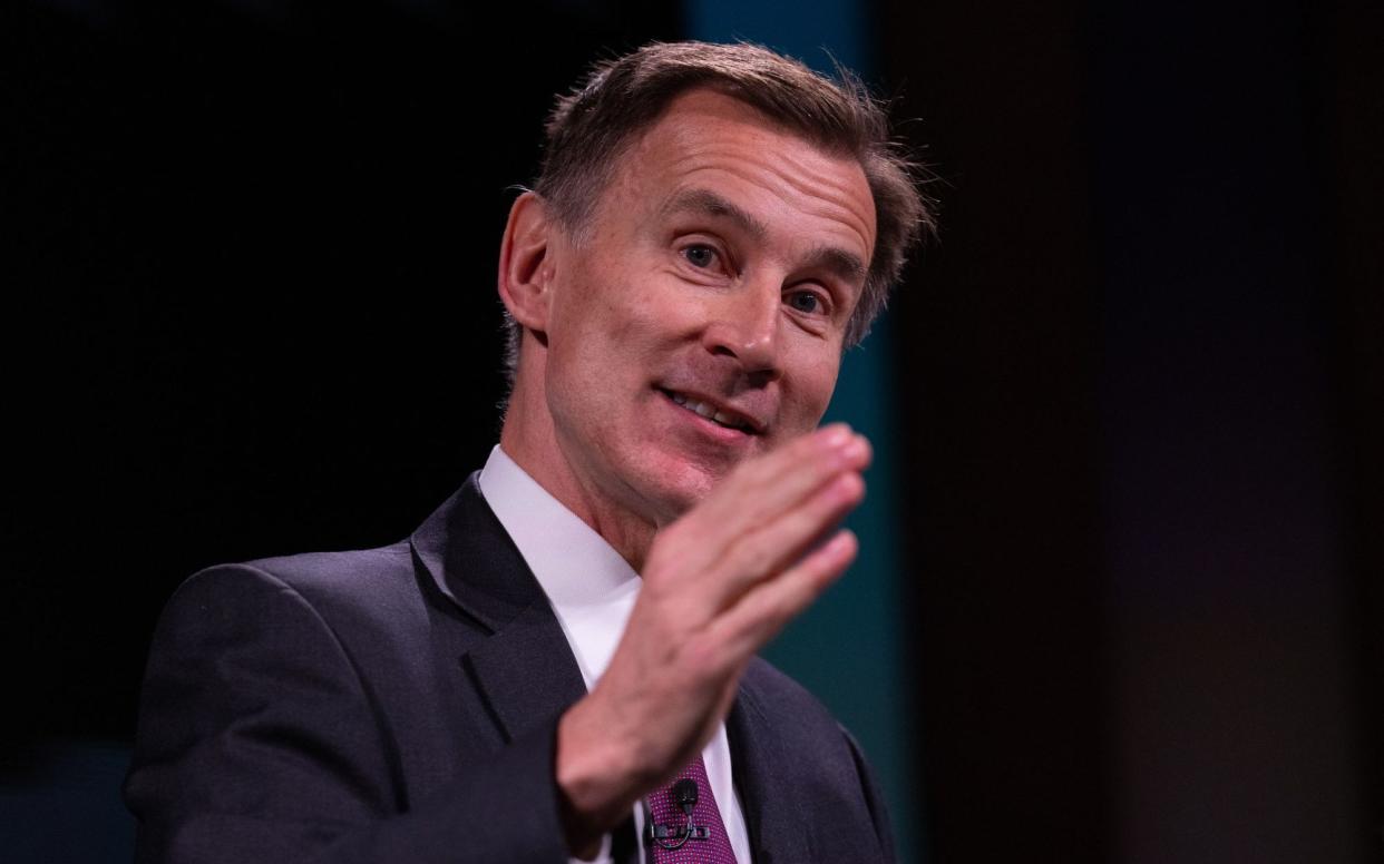 Jeremy Hunt - Chris Ratcliffe/Bloomberg