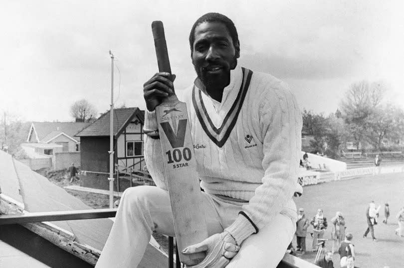 Viv Richards played in the Lancashire League for Rishton.