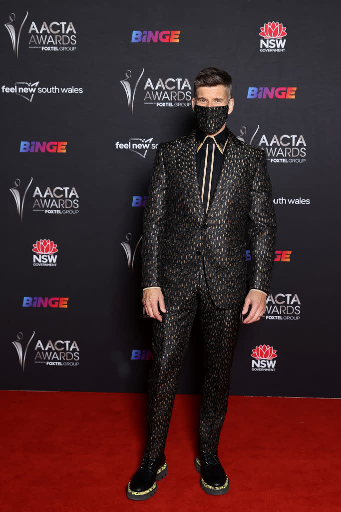 Osher Günsberg at the AACTAs.