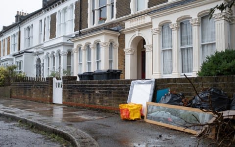 Unwanted items are becoming a common sight on British streets in some well-heeled areas - Credit: Leon Neal/Getty Images