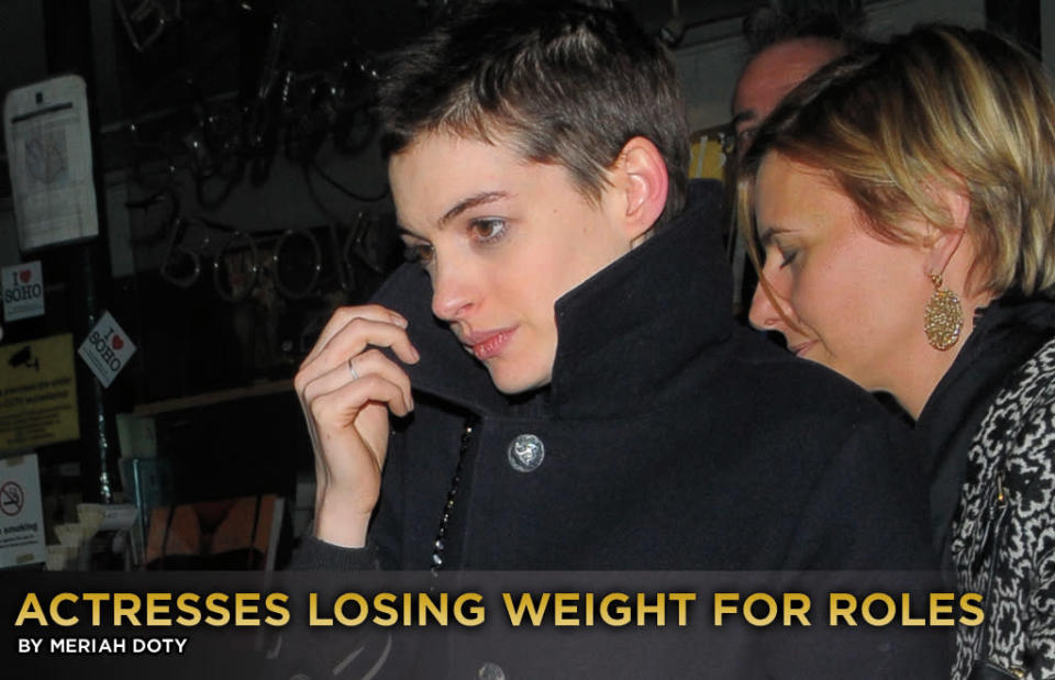 actresses losing weight for roles