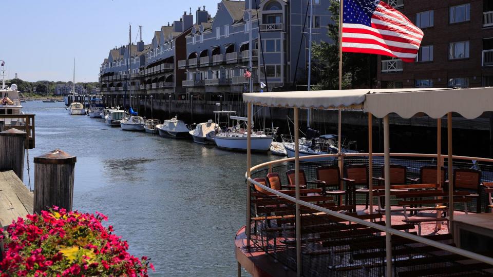 waterfront of old port