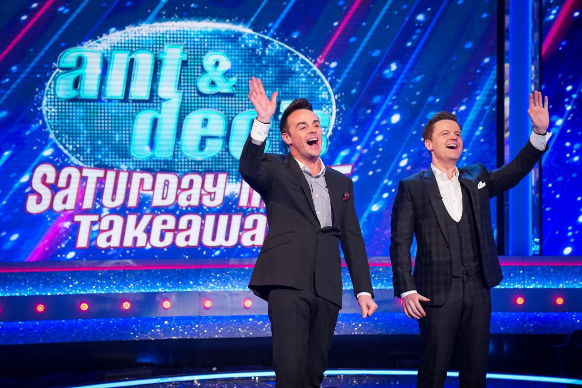 Ant and Dec's Saturday Night Takeaway will air on ITV1 at 7pm on Saturday evenings. <i>(Image: ITV)</i>