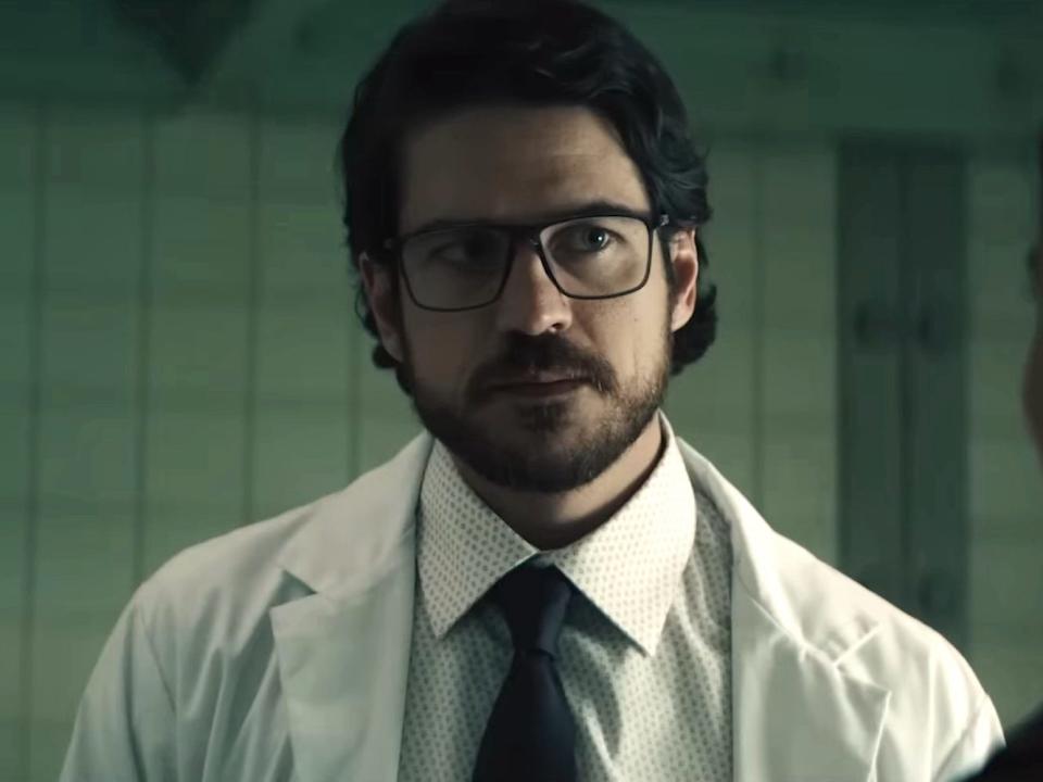 Marco Pigossi as Dr. Edison Cardosa on season one of "Gen V."