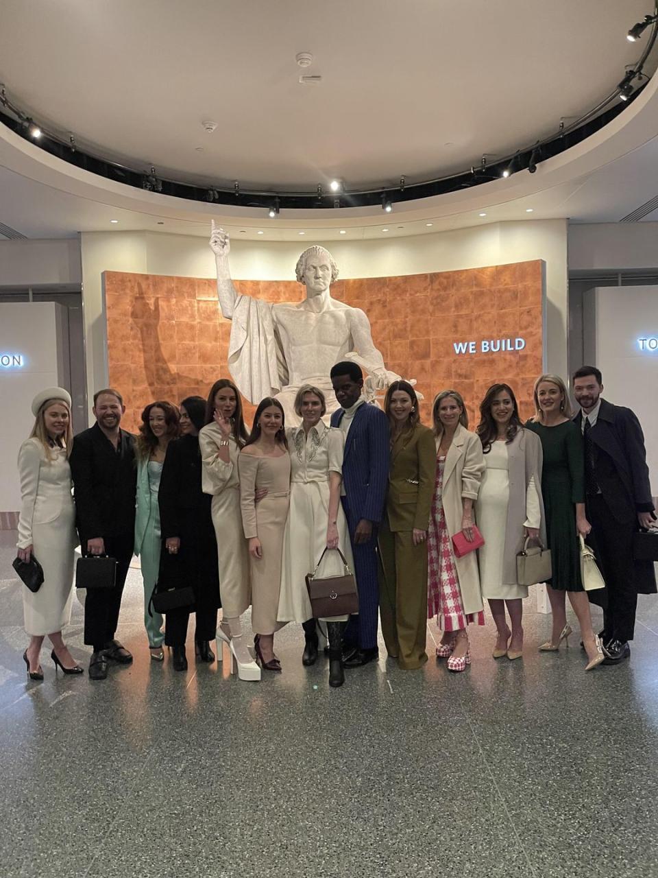 jill biden inauguration, smithsonian, alexandra o’neil, gabriela hearst, gigi burris, jonathan cohen, alejandra alonso rojas, rebeca mendoza, jennifer fisher, victor glemaud, tanya taylor, and marina larroude