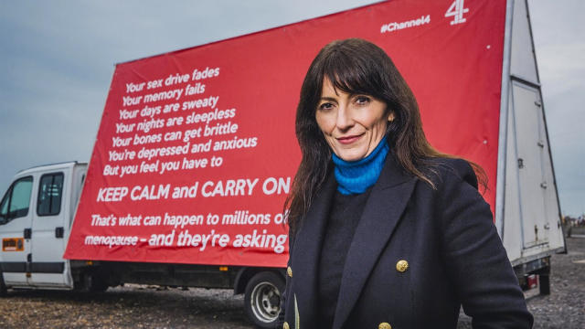 Davina McCall fronted the documentary &#39;Sex, Myths and the Menopause&#39; in May 2021. (Channel 4)