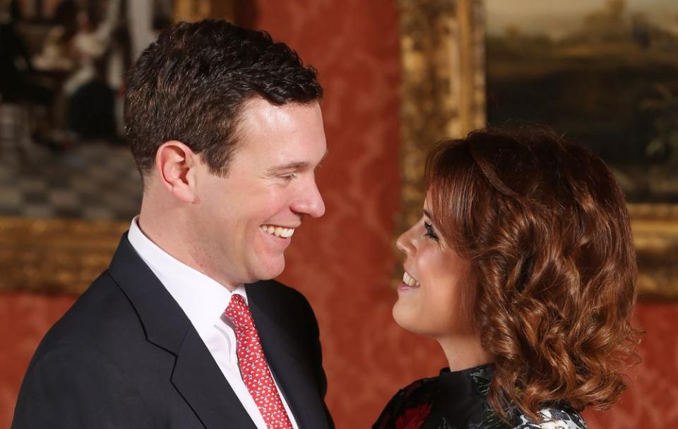 Jack Brooksbank and Princess Eugenie