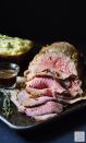 <p>The garlicky crust is everything.</p><p>Get the recipe from <a rel="nofollow noopener" href="http://ourlifetastesgood.blogspot.com/2015/11/garlic-roast-beef.html" target="_blank" data-ylk="slk:Life Tastes Good;elm:context_link;itc:0;sec:content-canvas" class="link ">Life Tastes Good</a>.</p>