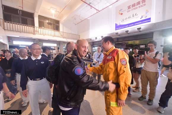 土國救援隊來台協助。(圖：慈濟慈善事業基金會提供)