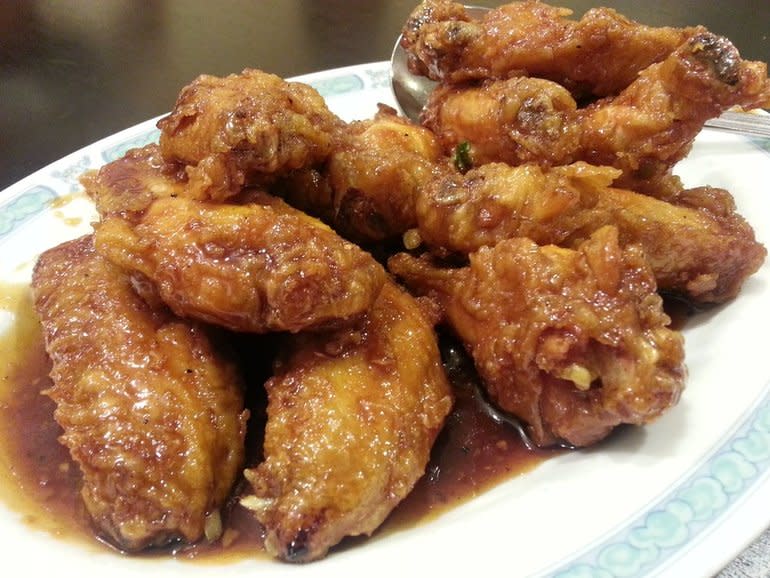 dry fried chicken wings original