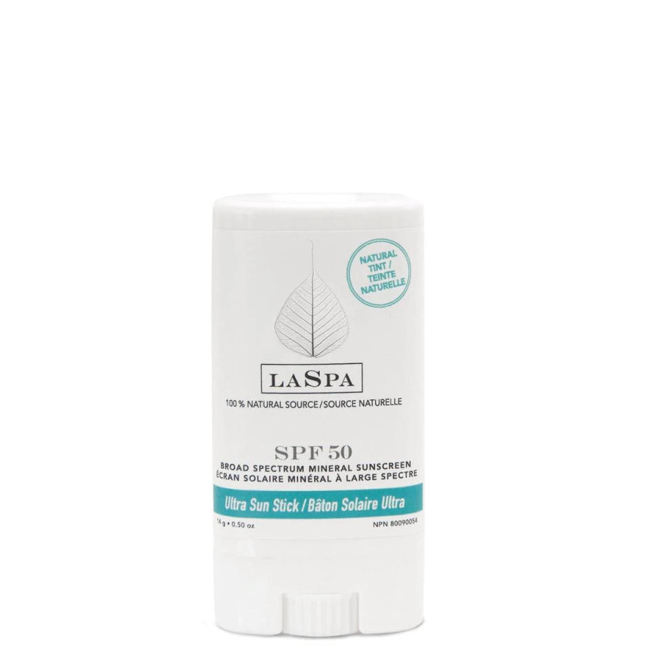 LASPA Naturals SPF50 Ultra Sun Protection Stick. Image via The Detox Market.