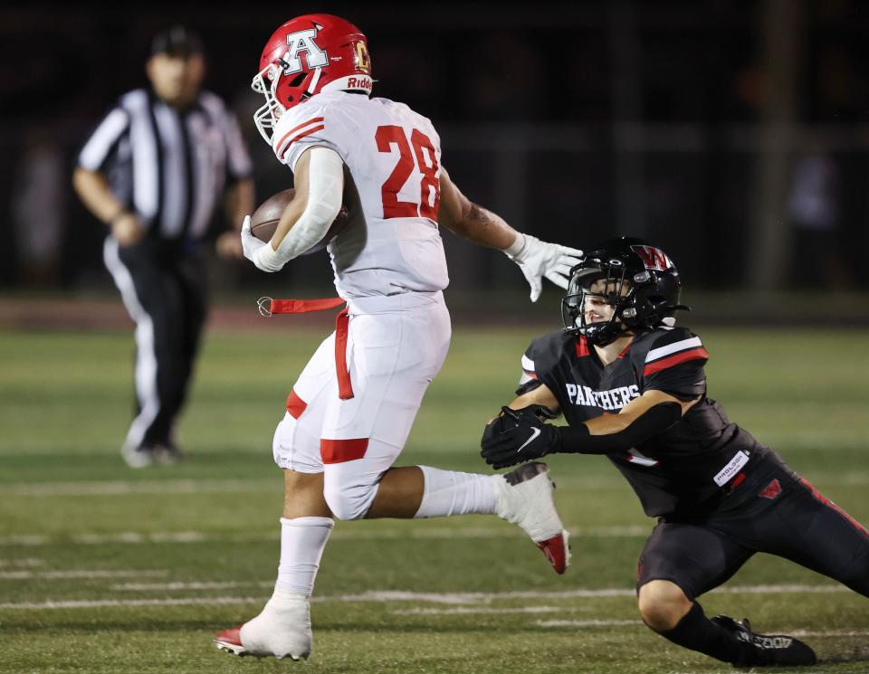 West and American Fork play in Salt Lake City on Friday, Aug. 25, 2023. AF won 45-21. | Scott G Winterton, Deseret News