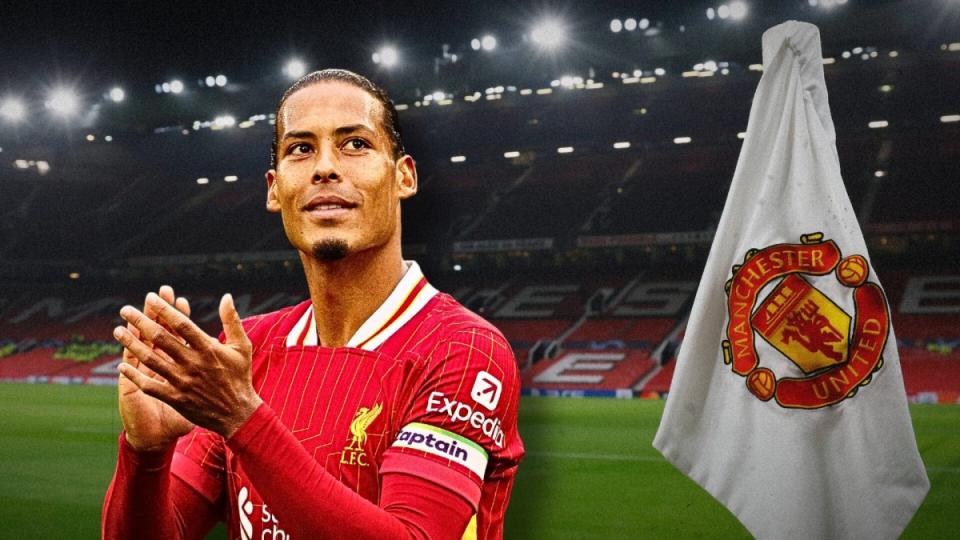 Virgil van Dijk Old Trafford