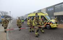 Explosion at COVID-19 testing location near Amsterdam