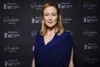 <p>Jennifer Ehle will probably always be known best for her starring (and BAFTA-winning) turn as Elizabeth Bennet in the BBC's beloved 1995 adaptation of <em>Pride and Prejudice</em> (you know, the one with a young, thirst-inducing Colin Firth as Mr. Darcy). In <em>The Comey Rule</em>, Ehle plays Comey's wife, Patrice Failor.</p>