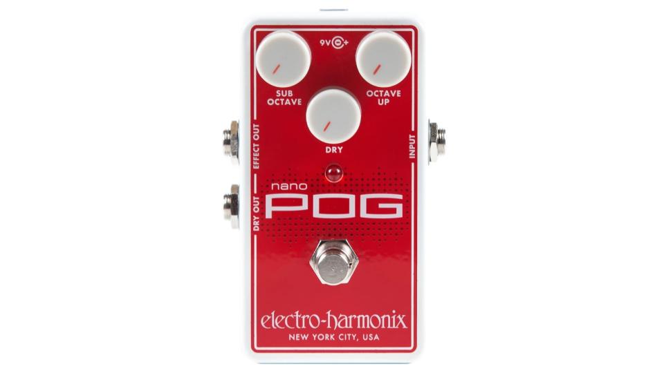 Best octave pedals: Electro-Harmonix Nano POG