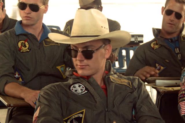 <p>Paramount Pictures</p> Barry Tubb in 'Top Gun'