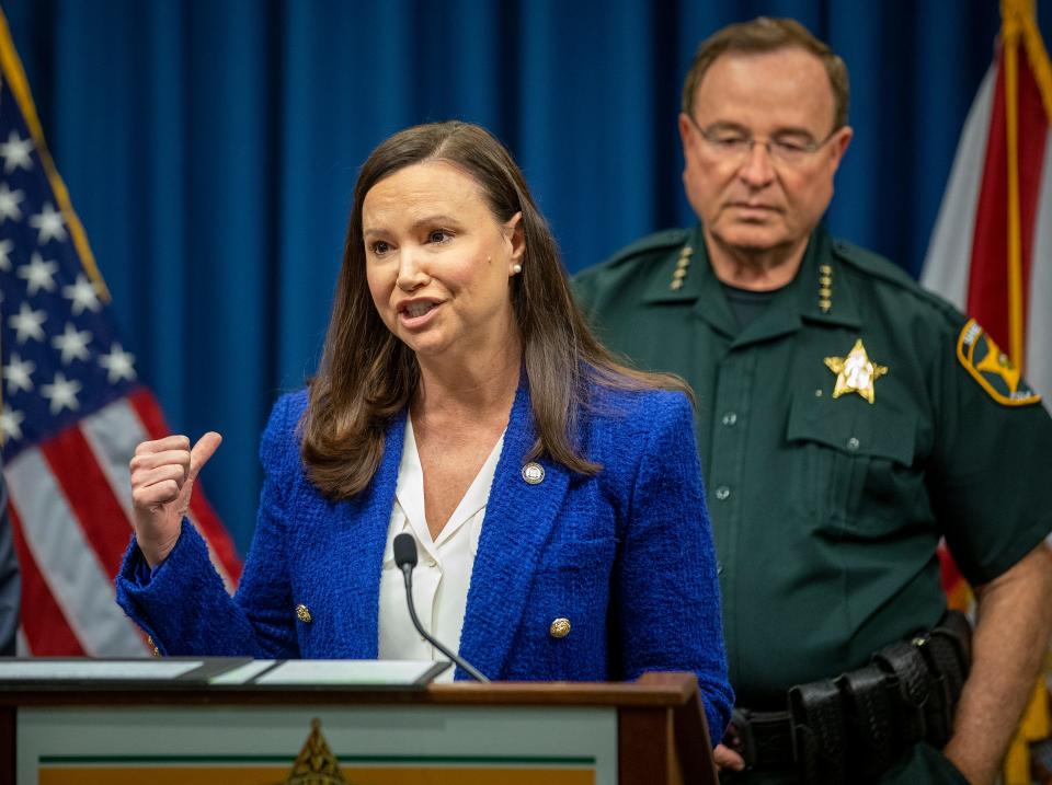 State Attorney General Ashley Moody said it was first successful investigation funded by the new State Assistance for Fentanyl Eradication program, signed into law earlier this year. The measure provides funding for law enforcement and state agencies to combat fentanyl trafficking.