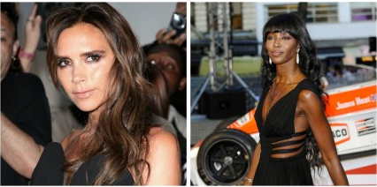 Victoria Beckham and Naomi Campbell