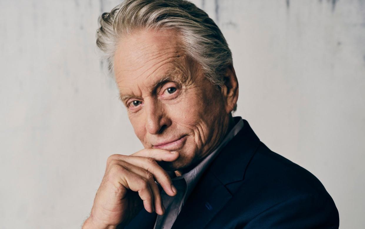 Actor Michael Douglas is starring in Apple TV+'s Franklin