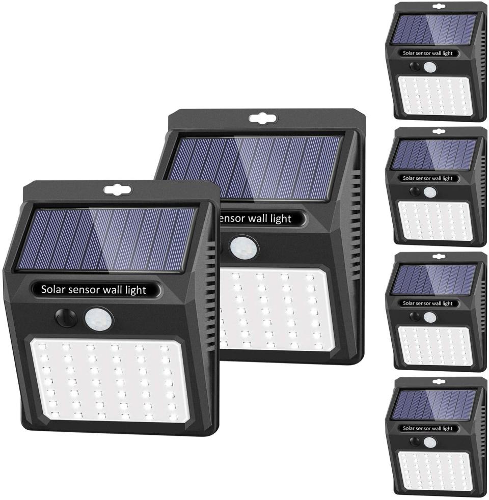 Sezac wall-mountable solar light, best solar lights