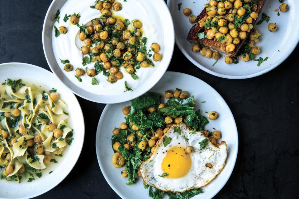 Herbed Chickpeas