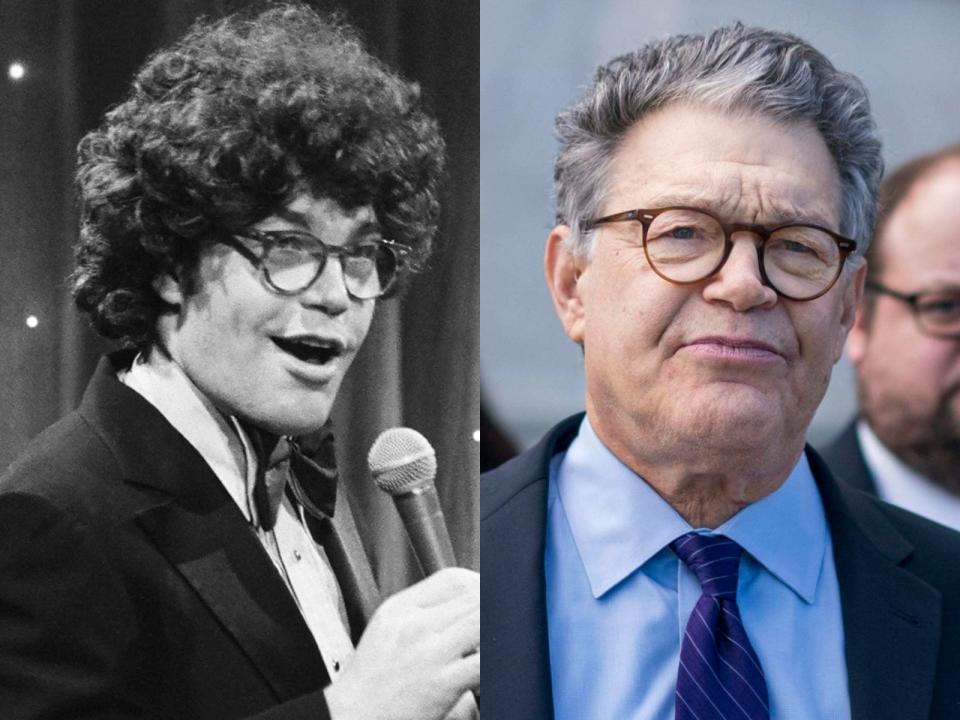 al franken then and now