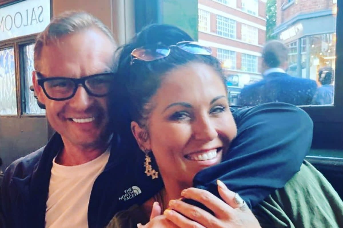 Jessie Wallace has revealed she is engaged to boyfriend Justin Gallwey  (Instagram)