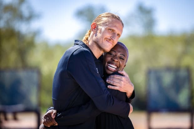 Pictured (L-R): Tyson Apostol and Cashay Proudfoot.<p>Photo by Laura Barisonzi, courtesy of Paramount</p>