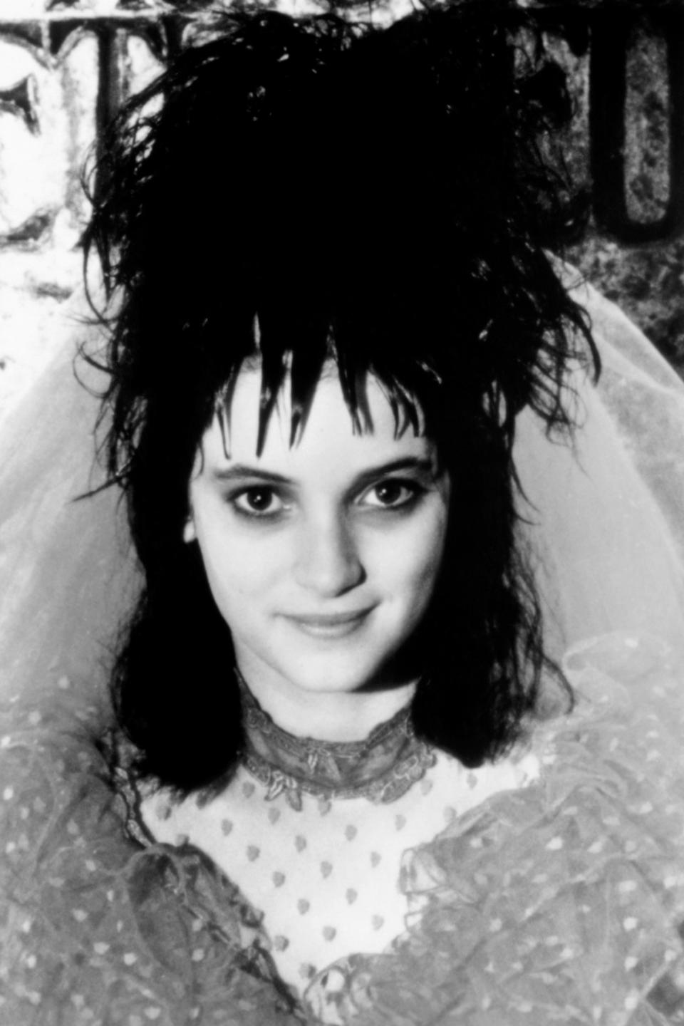 Winona Ryder as Lydia Deetz in 