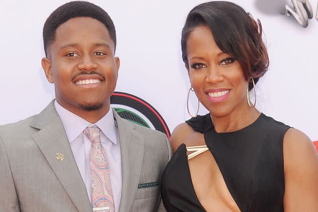 Gregg DeGuire/WireImage Regina King and her son Ian