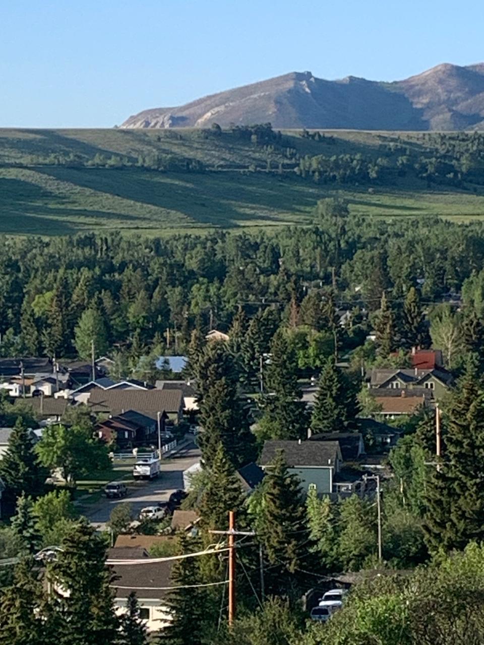 The town of Red Lodge sits in a valley between two "benches" at the foothills of the eastern Rockies in south-central Montana. Columnist Carrie Seidman is currently on a writer's retreat in Red Lodge.