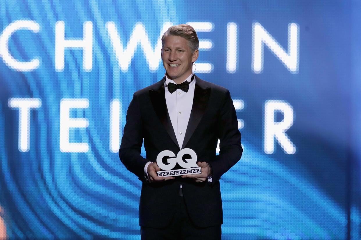 Bastian Schweinsteiger wurde vom Männermagazin als Sportikone geehrt. (Bild: Franziska Krug/Getty Images for GQ Germany)