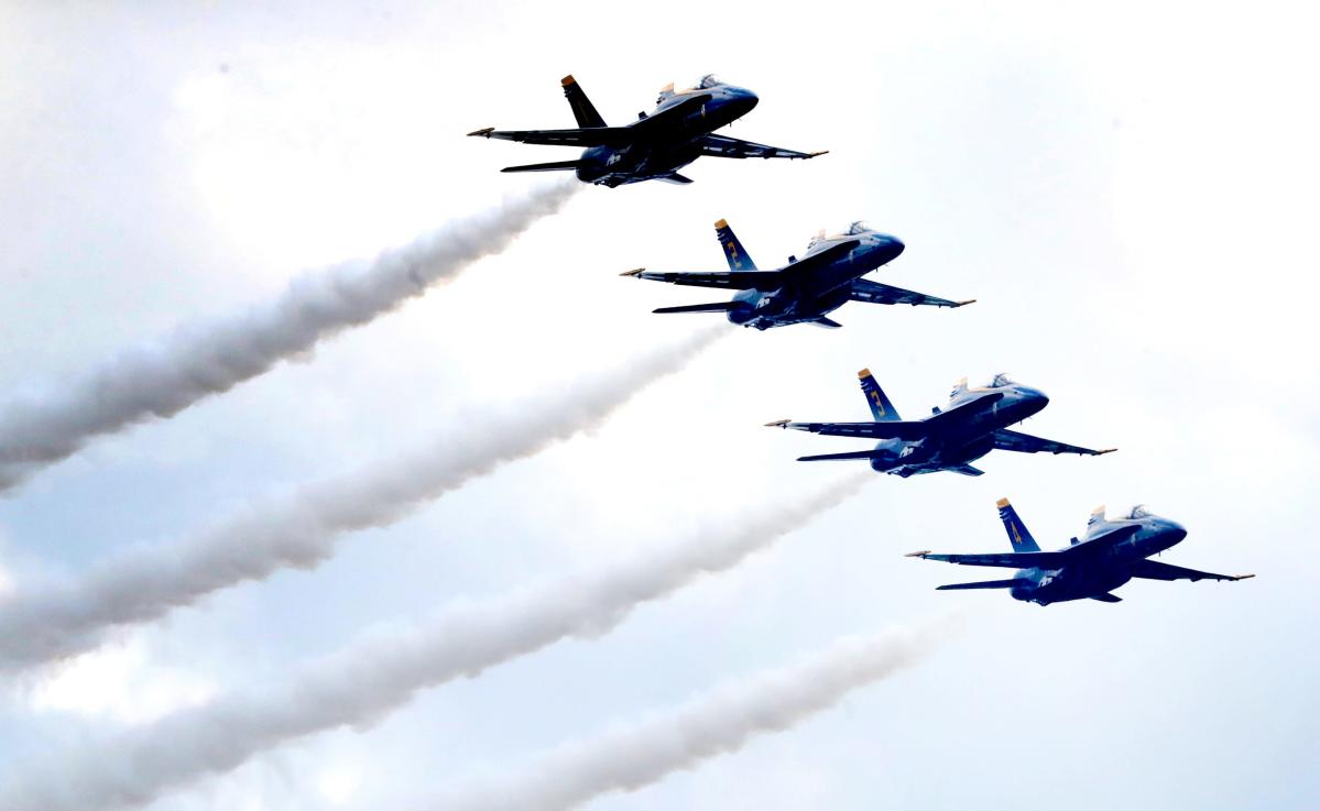 Blue Angels return for 2nd time to Smyrna air show since death of Capt